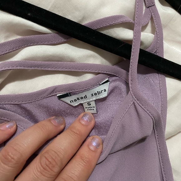 Absolutely stunning purple dress 💜💜 from Naked Zebra. - Picture 8 of 9